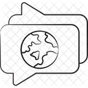 Chat Global Communication Mondiale Communication Icon