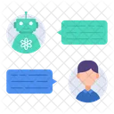 Chat Gpt Interaction Robot Symbol