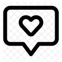 Chat-heart  Icon