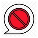 Chat Banned Ban Icon