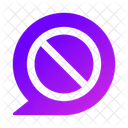 Chat Banned Ban Icon