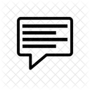 Chat Chatting Comment Icon