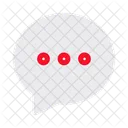 Chat Conversation Speech Bubble Icon