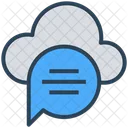 Cloud Computing Chat Icon