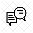 Chat Message Communication Icon