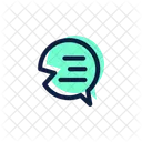 Chat Message Communication Icon