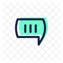 Chat Message Communication Icon