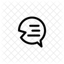 Chat Message Communication Icon