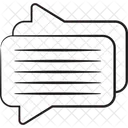 Message Communication Conversation Icon