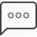 Chat Message Communication Icon