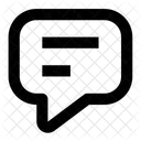 Chat Message Communication Icon