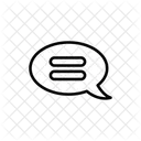 Chat Message Communication Icon