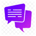 Chat Message Conversation Icon