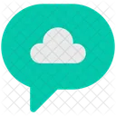 Cloud Computing Chat Icon