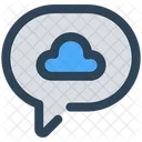 Cloud Computing Chat Icon