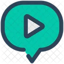 Video Play Streaming Icon