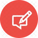 Chat Message Write Icon