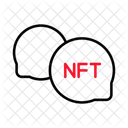 Chat Nft Blockchain Icon