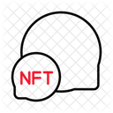 Chat Nft Blockchain Icon