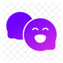 Chat Smile Fun Icon