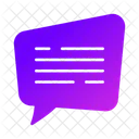 Chat Speech Bubble Message Icon