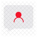 Chat User Conversation Icon