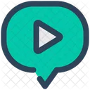 Video Play Streaming Icon