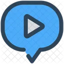 Video Play Streaming Icon