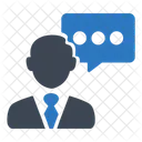 Business Chat Communication Icon