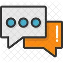 Chat Bubble Conversation Icon