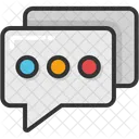 Chat Conversation Bubble Icon