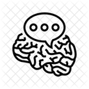 Speech Bubble Brainstorm Icon