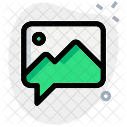 Chat Image  Icon