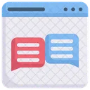Chat In Web  Icon