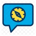 Chat-Kompass  Symbol