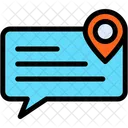 Chat location  Icon