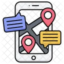 Chat Location  Icon