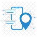Chat location  Icon