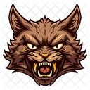Logo De Chat Forme Feline Silhouette Danimal De Compagnie Icône