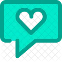 Chat Comment Love Icon