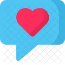 Chat Comment Love Icon
