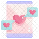 Chat Love Love Message Sms Icon
