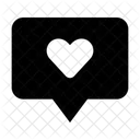 Chat Love  Icon