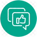 Message Chat Conversation Icône