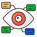 Chat Monitoring Inspection Visualization Icon