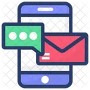 Sms Mensagem Movel Mensagem De Texto Icon