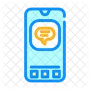 Chat Social Medios De Comunicacion Icono