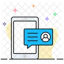 SMS Mensaje Movil Mensaje De Texto Icono