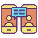 Chat De Cliente M Chat Movil Chat De Usuario Icono