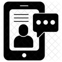 Chat móvil  Icono